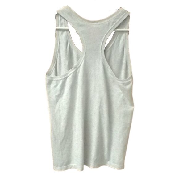 Women's Nike Razer Back Gray Tank Top. - Picture 5 of 6